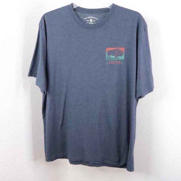 4pc Men's XL Travel Adventure Themed Graphic Print Cotton T-Shirts - Picture 6 of 9